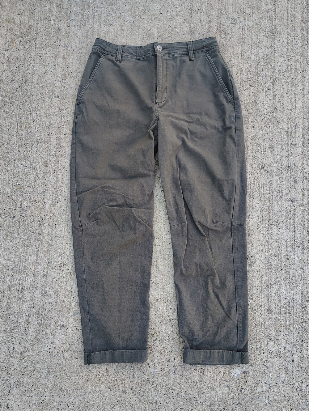 North Face Women's Beta Utility Pant Size 6 Olive Green Gray